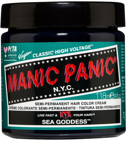Besipielsträhne SEA GODDESS Haartönung Manic Panic