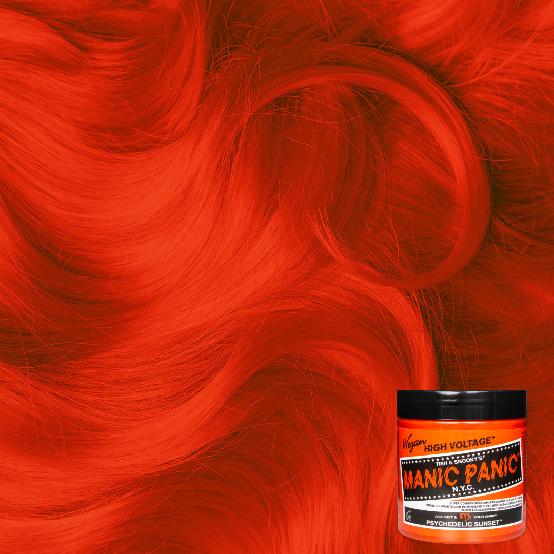 PSYCHEDELIC SUNSET Haartönung Manic Panic