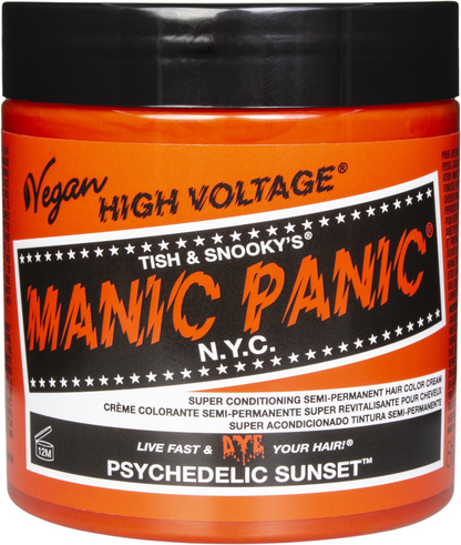 PSYCHEDELIC SUNSET Haartönung Manic Panic