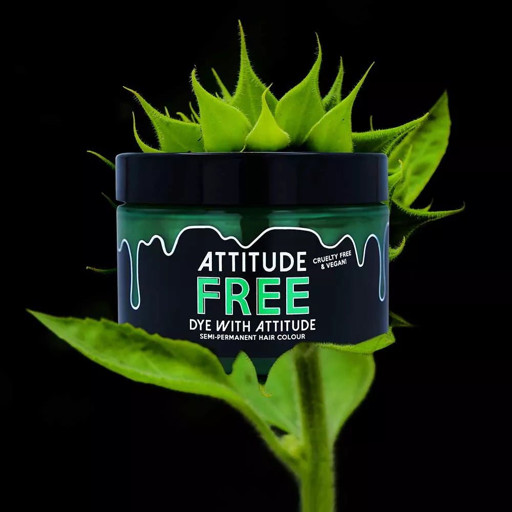 Attitude Hairdye Semi-permanente Bright Green Free