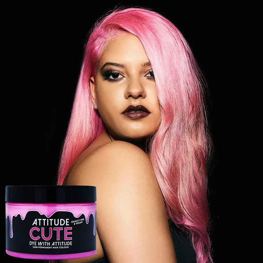 Attitude Hairdye Semi-permanente Haartönung Cute Pastel Pink Colours Shop Hamburg
