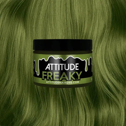 FREAKY OLIVE GREEN Haartönung Attitude