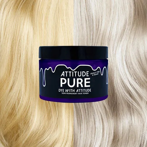 PURE WHITE TONER Haartönung Attitude
