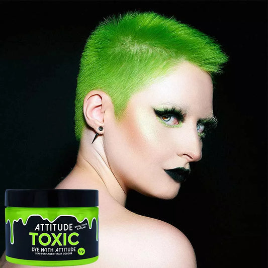 Toxic Neon UV Green Haartönung Attitude Colours Shop Hamburg
