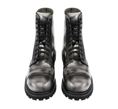 White Rub Off Phantom 10 Eye Boots Brandit Lederstiefel&nbsp;