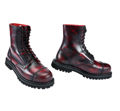 Red Rub Off Phantom 10 Eye Boots Brandit Lederstiefel&nbsp;