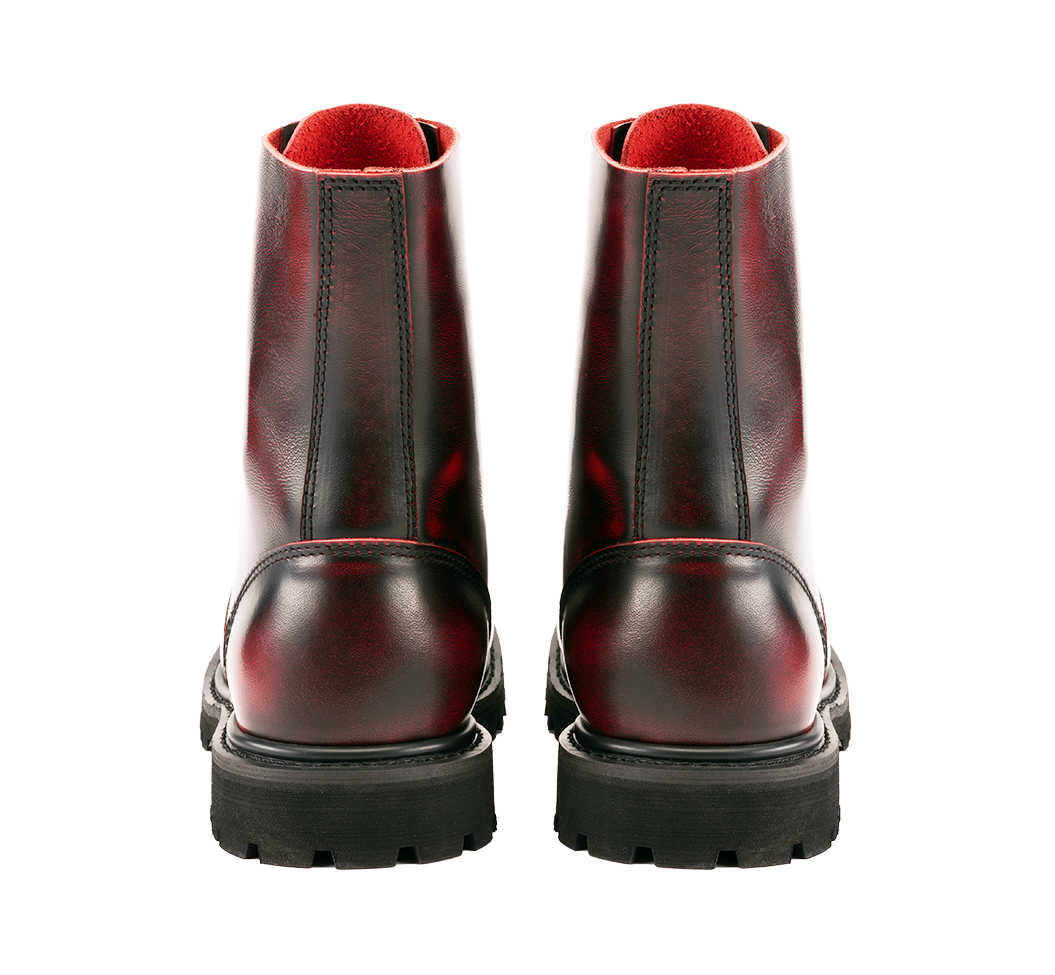 Red Rub Off Phantom 10 Eye Boots Brandit Lederstiefel&nbsp;