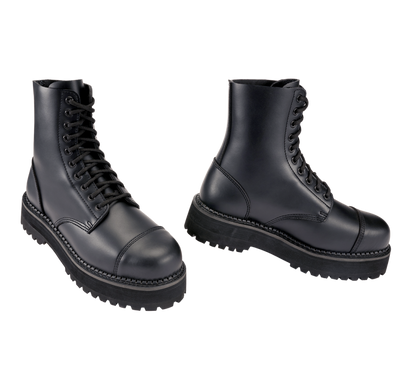 Schwarzer Stiefel Plateau Phantom Boots 10 Loch von Brandit