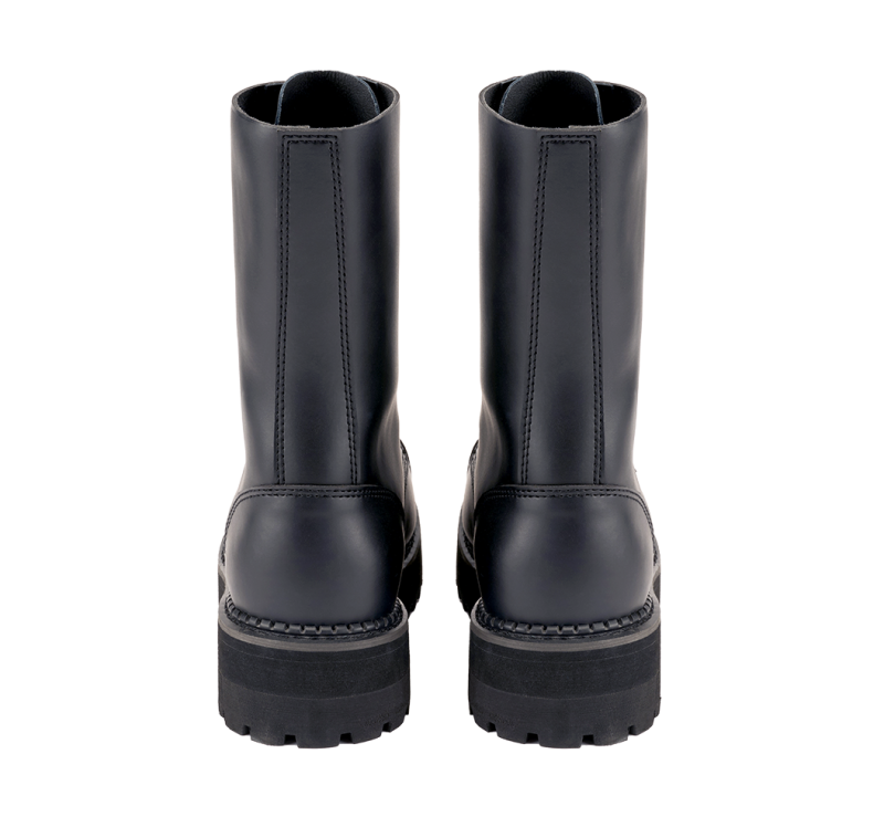 Schwarzer Stiefel Plateau Phantom Boots 14 Loch von Brandit