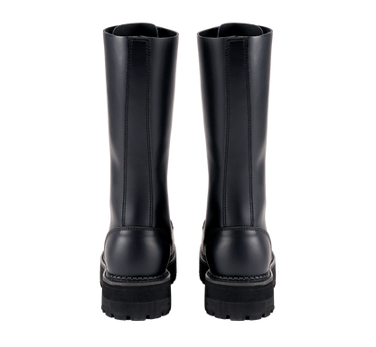 Schwarzer Stiefel Plateau Phantom Boots 20 Loch von Brandit.