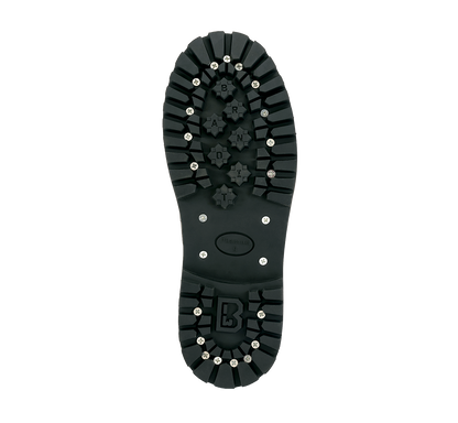 Schwarzer Leder Halbschuh von Brandit