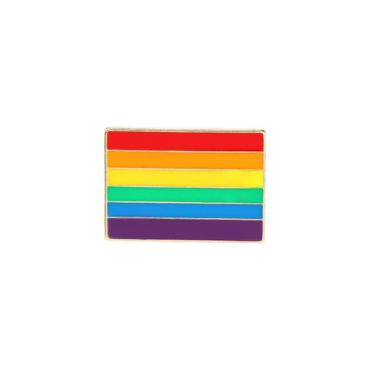 Kleiner, bunter Emaille-Anstecker PRIDE FLAG ENAMEL PIN von Moon Attic