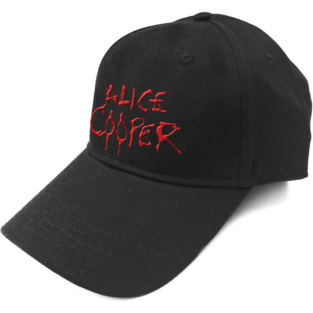 Alice Cooper Baseball Cap Dripping Logo