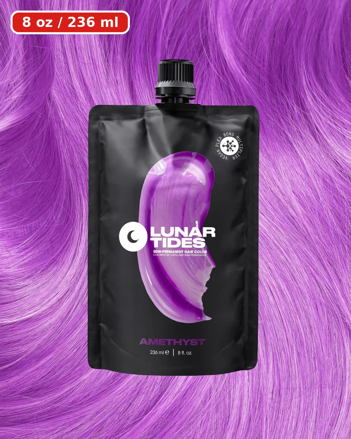 Amethyst Pastel Purple Haartönung Lunar Tides