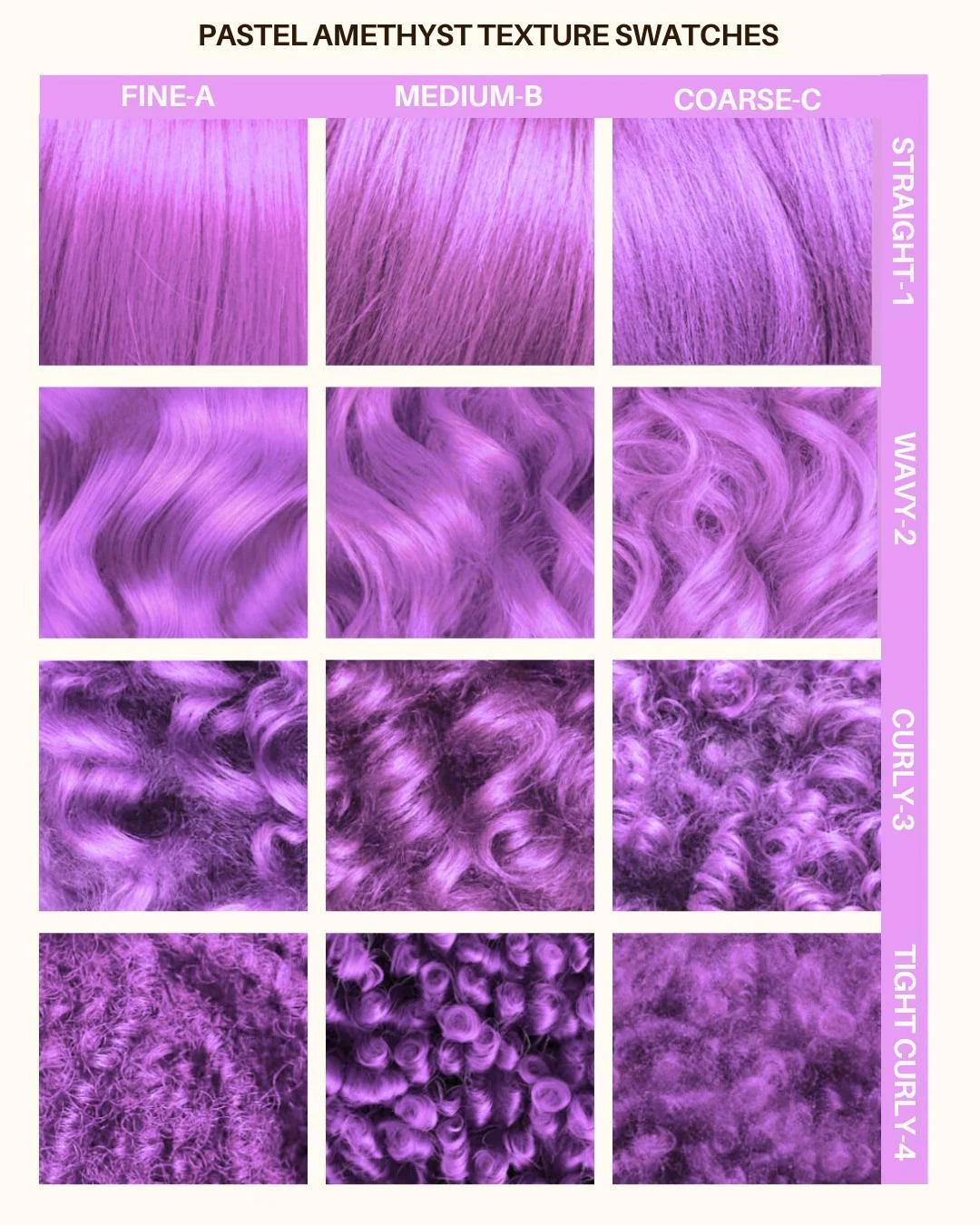 semi-permanente Haartönung Amethyst Pastel Purple in dem Farbton warmes Pastelllila von Lunar Tides