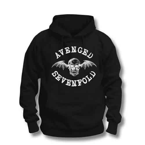 Lizensierter Pullover Avenged Sevenfold Logo Band-Hoodie