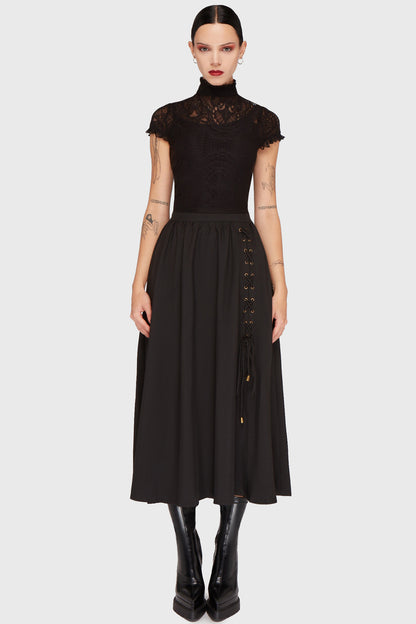 Killstar Ava Lace Crop Top