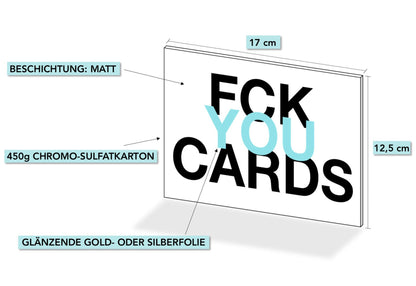 I Am The Best Postcard Fck You Card