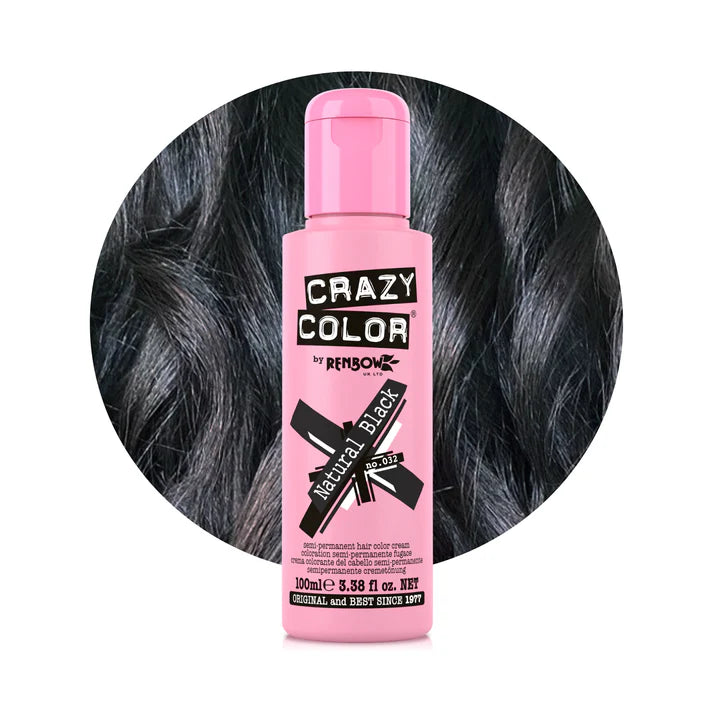 NATURAL BLACK Haartönung Crazy Color