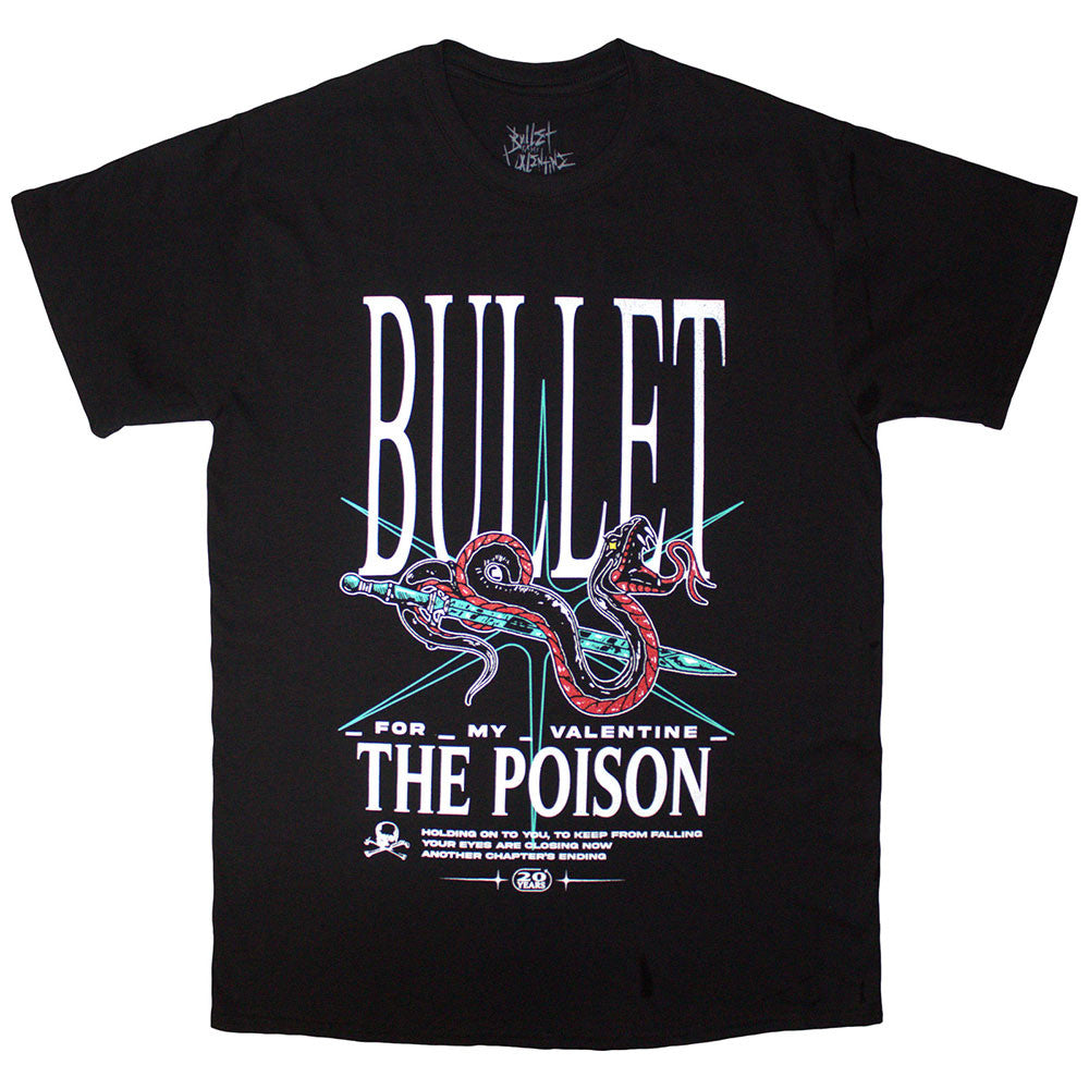 Lizensiertes Bullet For My Valentine The Poison Snake Bandshirt