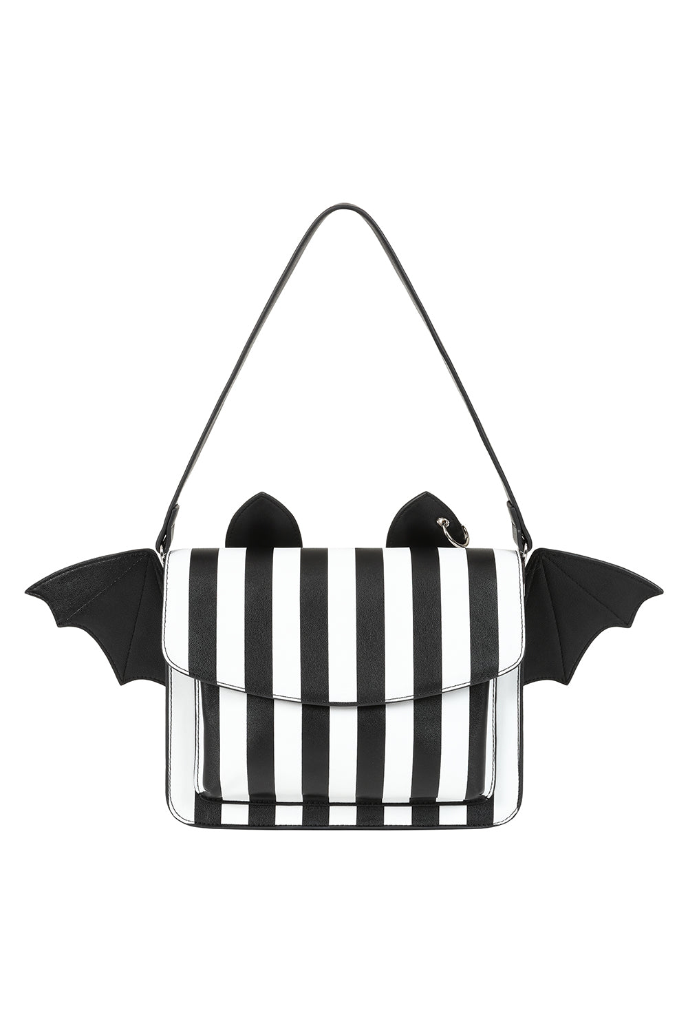 Bat Bag Black White Stripe Banned 