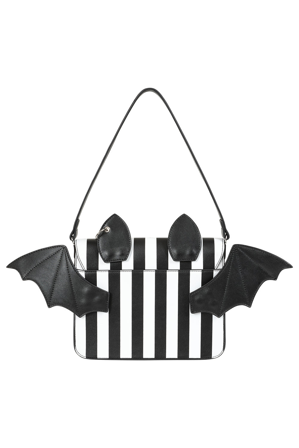 Bat Bag Black White Stripe Banned 