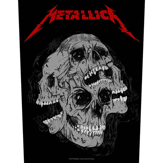 Metallica Skulls Back Patch Colours Shop hamburg