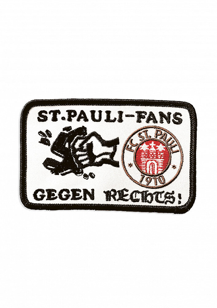 Aufnäher St. Pauli Gegen Rechts Colours Shop Hamburg