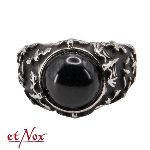 Edelstahlring Black Bats Ring von etNox