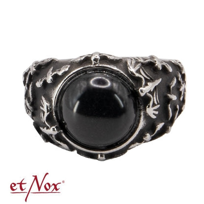 Edelstahlring Black Bats Ring von etNox