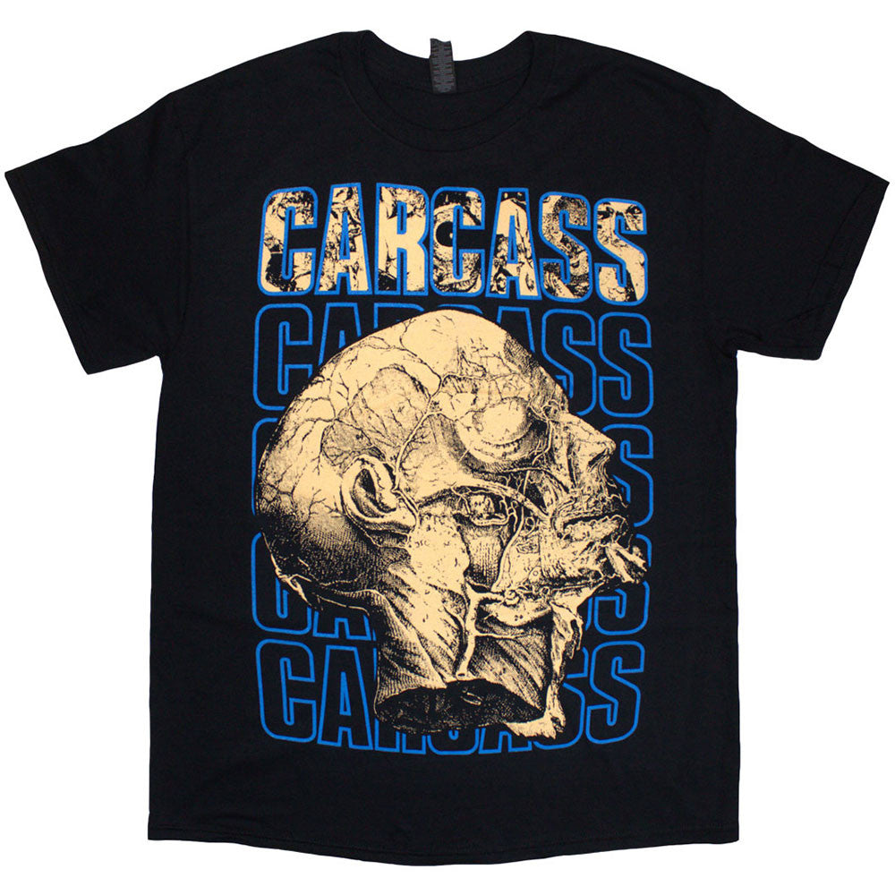Lizensiertes Carcass Necro Head Bandshirt