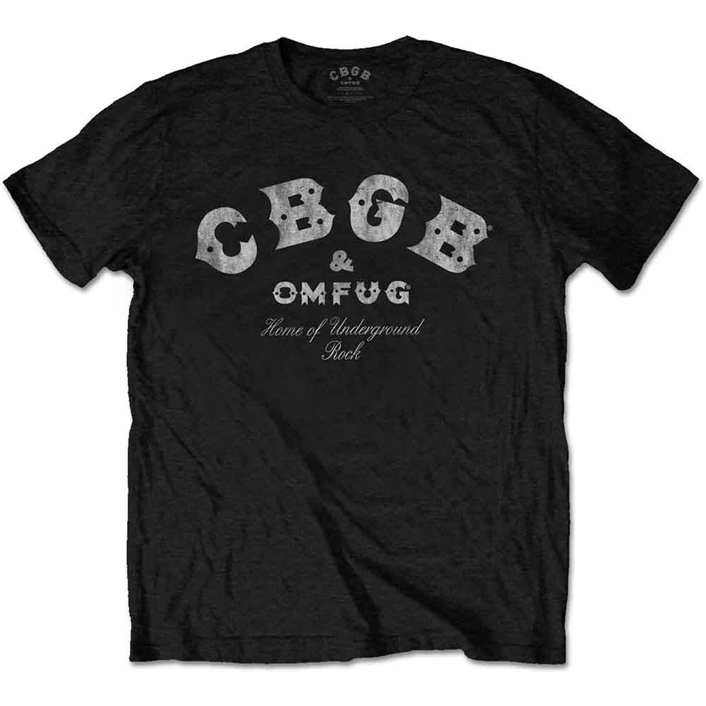 Lizensiertes CBGB Classic Logo Bandshirt