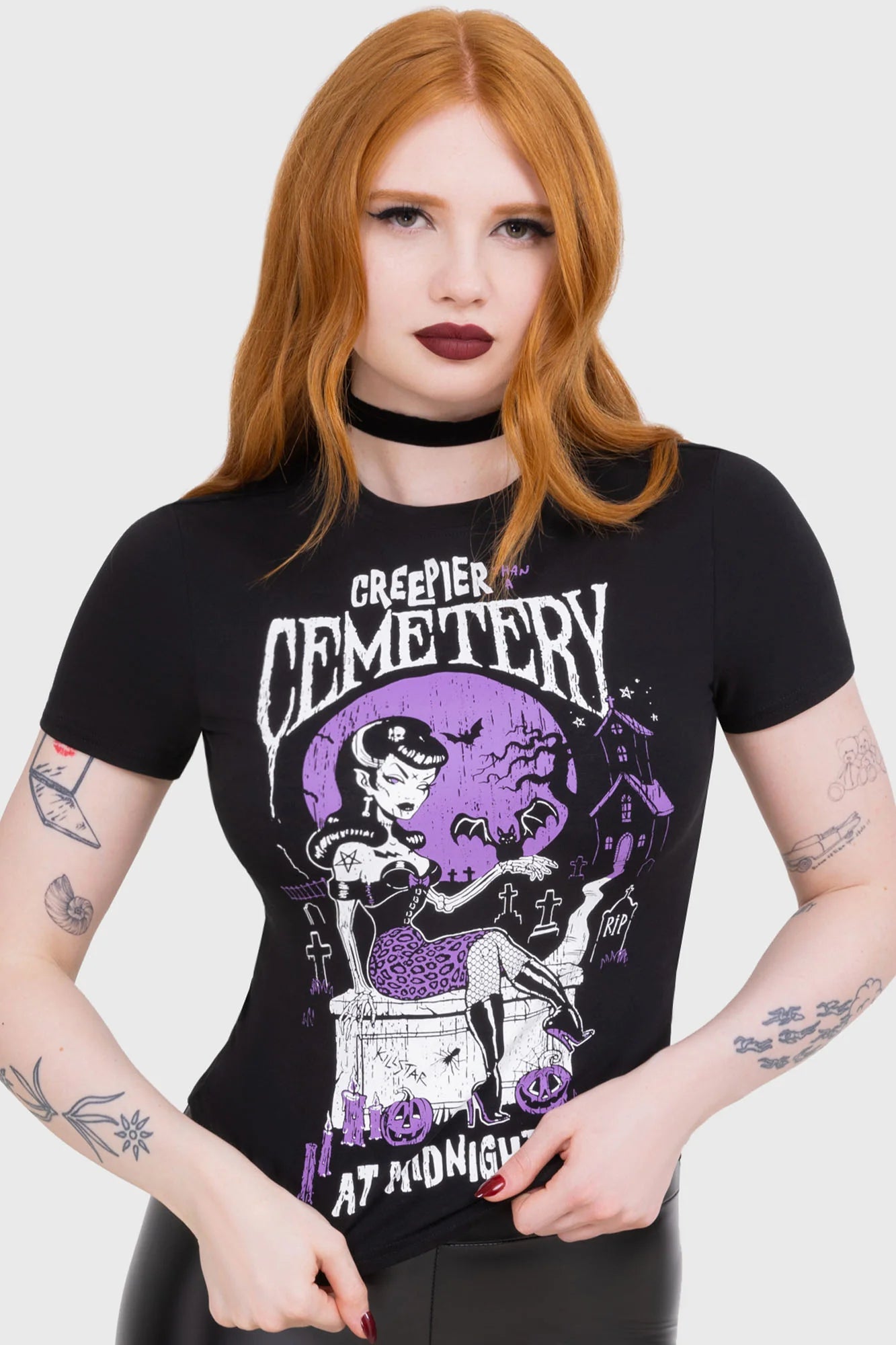 Cemetery T-Shirt Killstar