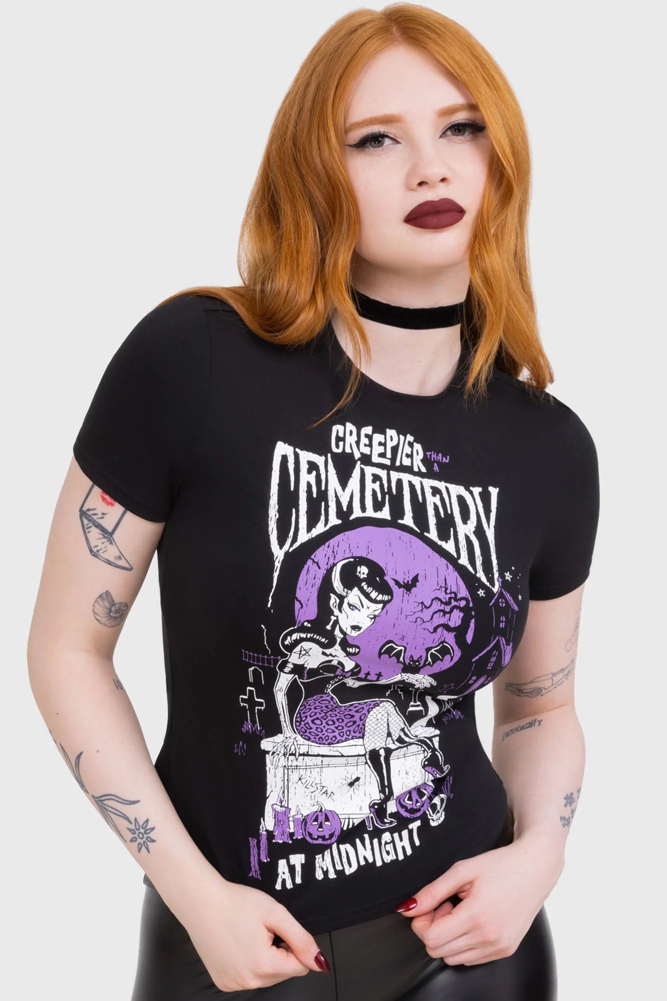 Cemetery T-Shirt Killstar