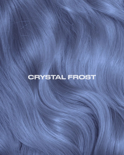 semi-permanente Haartönung Crystal Frost in dem Farbton Pastel Blau mit silbernen Untertönen&nbsp;von Lunar Tides