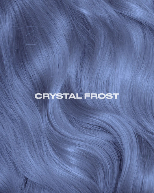 semi-permanente Haartönung Crystal Frost in dem Farbton Pastel Blau mit silbernen Untertönen&nbsp;von Lunar Tides