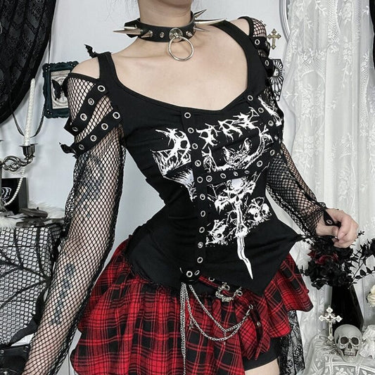 Witch Veil Top Moon Attic