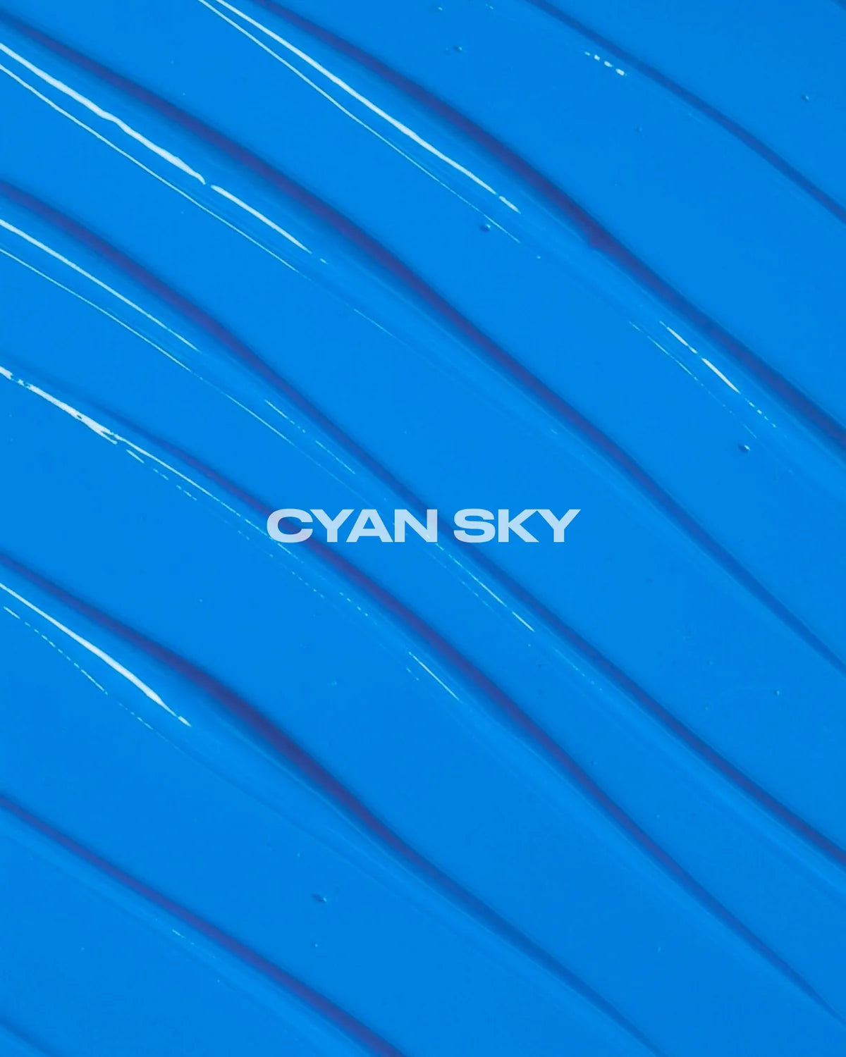 semi-permanente Haartönung Cyan Sky in dem Farbton Himmelblau von Lunar Tides