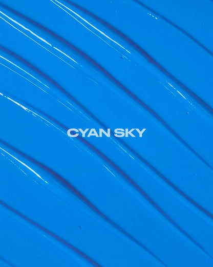 semi-permanente Haartönung Cyan Sky in dem Farbton Himmelblau von Lunar Tides