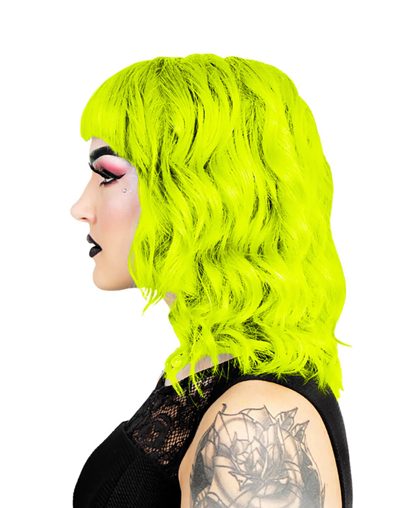 semi-permanente Haartönung UV DAISY YELLOW in dem Farbton Neongelb von Herman's Amazing