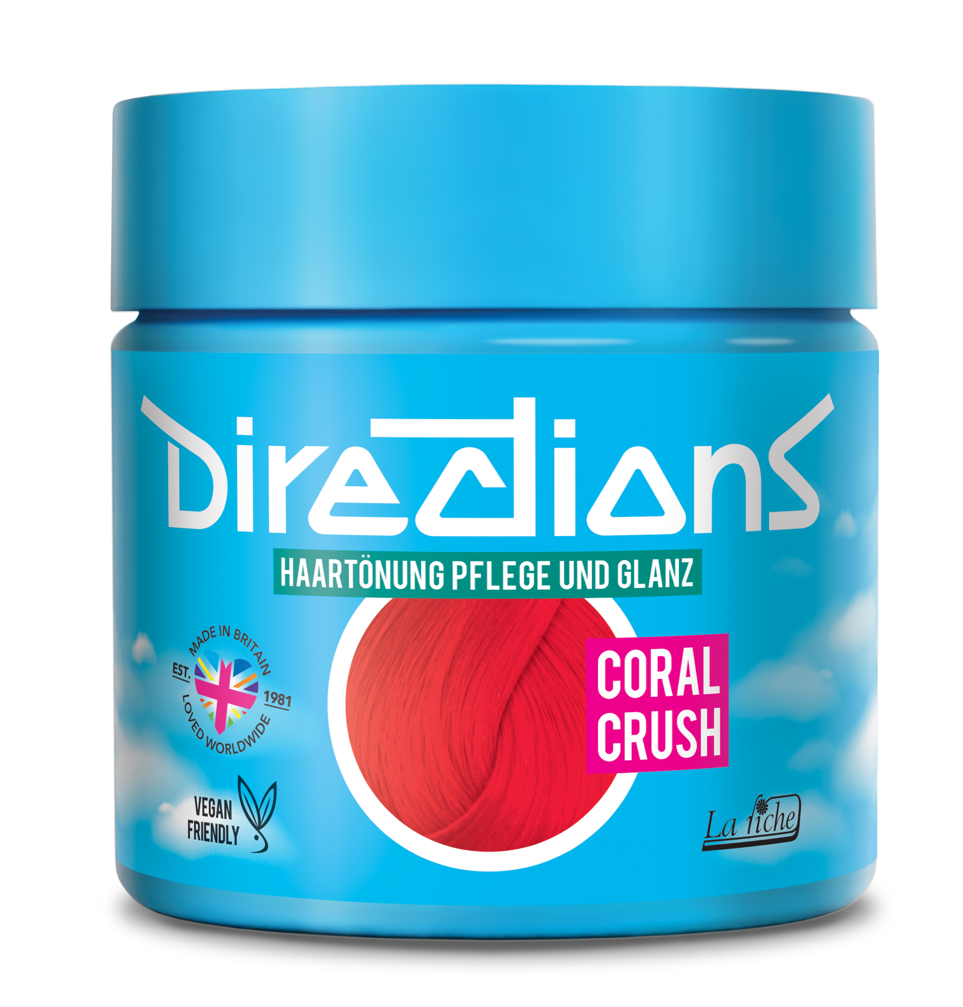 semi-permanente Haartönung CORAL CRUSH in dem Farbton Koralle von Directions