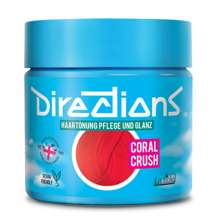 semi-permanente Haartönung CORAL CRUSH in dem Farbton Koralle von Directions