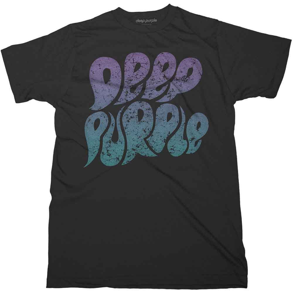 Lizensiertes Deep Purple Bubble Logo Bandshirt