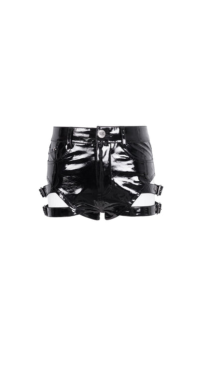 Demonia PVC Shorts