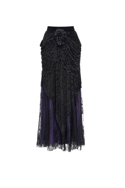 Divine Darkness Skirt Purple Eva Lady