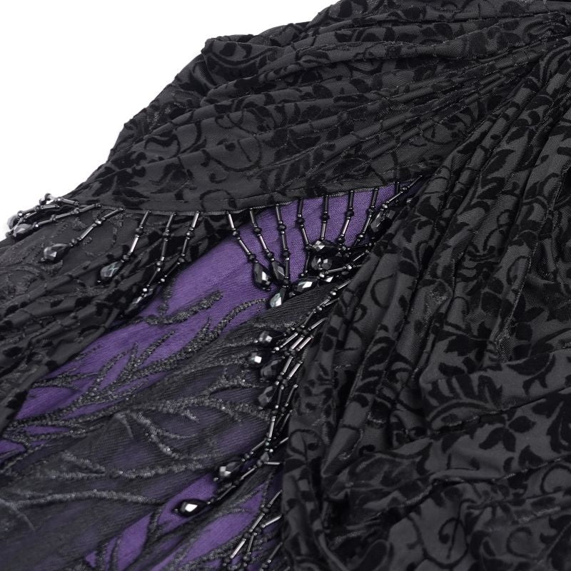 Divine Darkness Skirt Purple Eva Lady