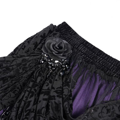 Divine Darkness Skirt Purple Eva Lady