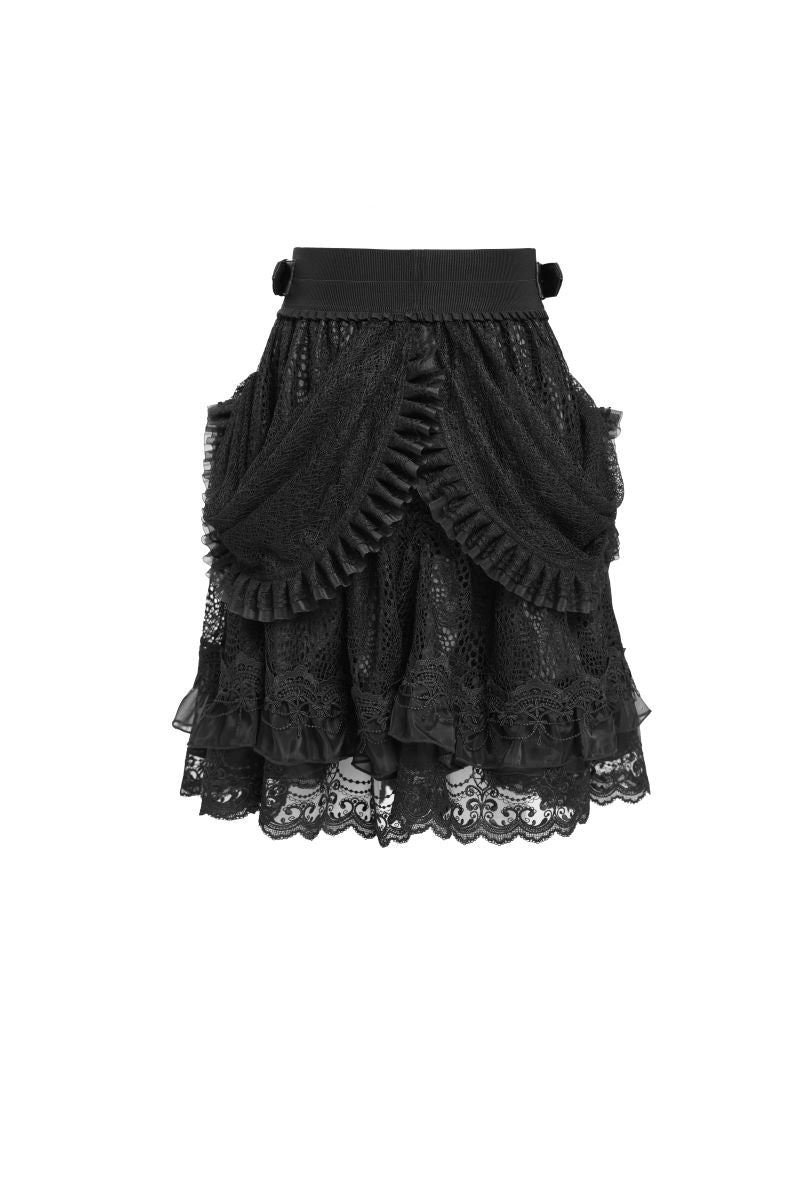 Lace Maiden Black Skirt Devil Fashion