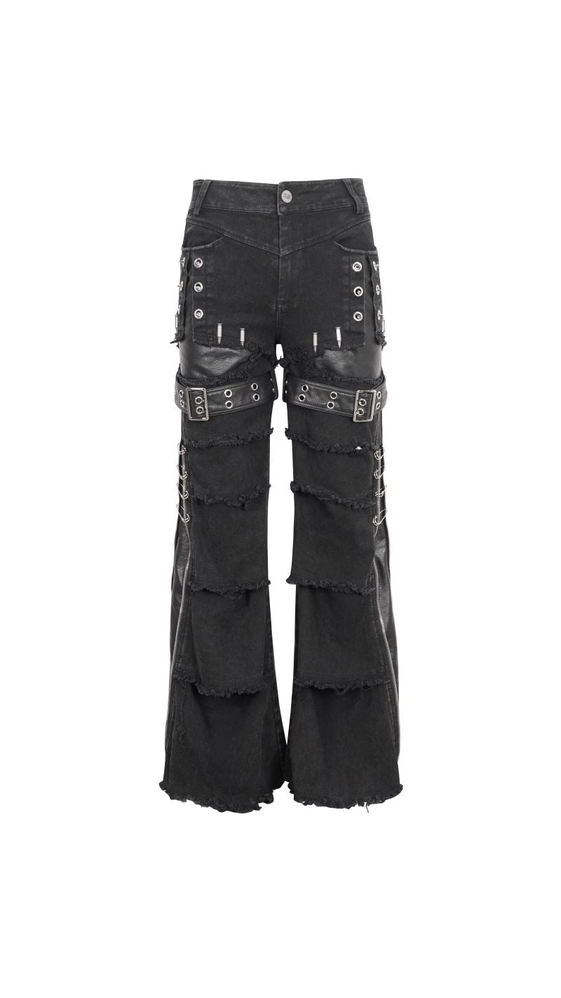 Apocalypse Prophet Punk Wide Trousers