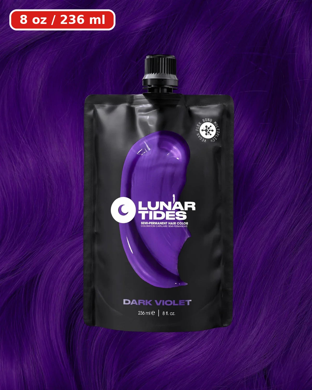 Dark Violet Haartönung Lunar Tides